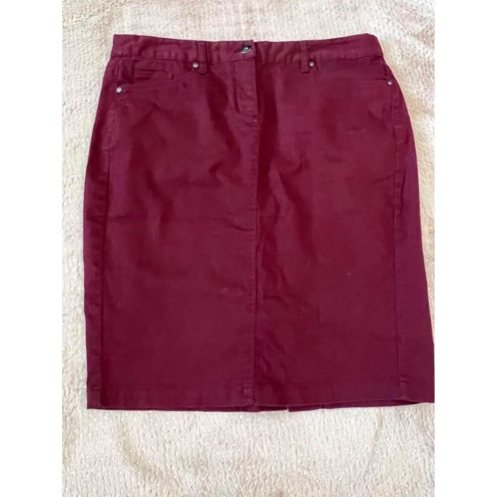 Kenar Women’s Skirt Size 10 Red